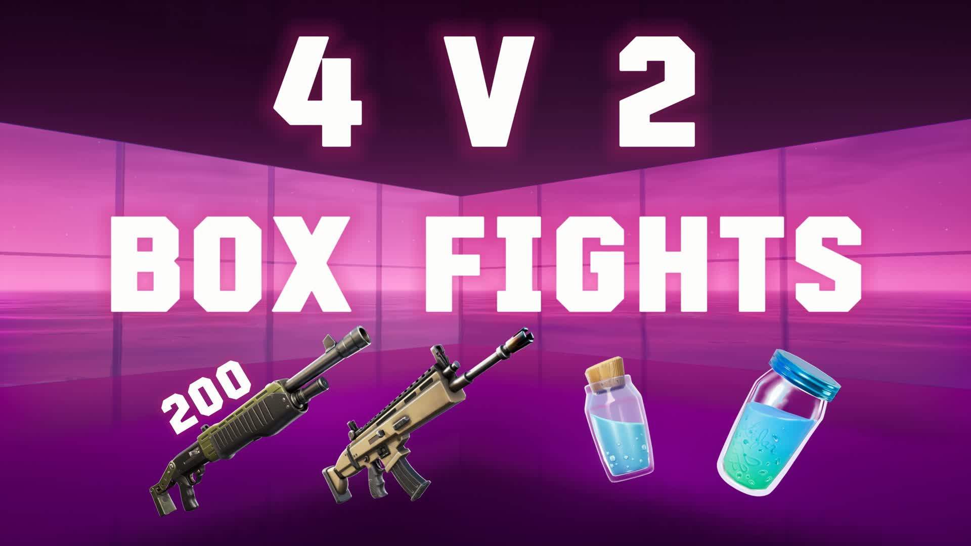 MEGA BOX FIGHT 4V2