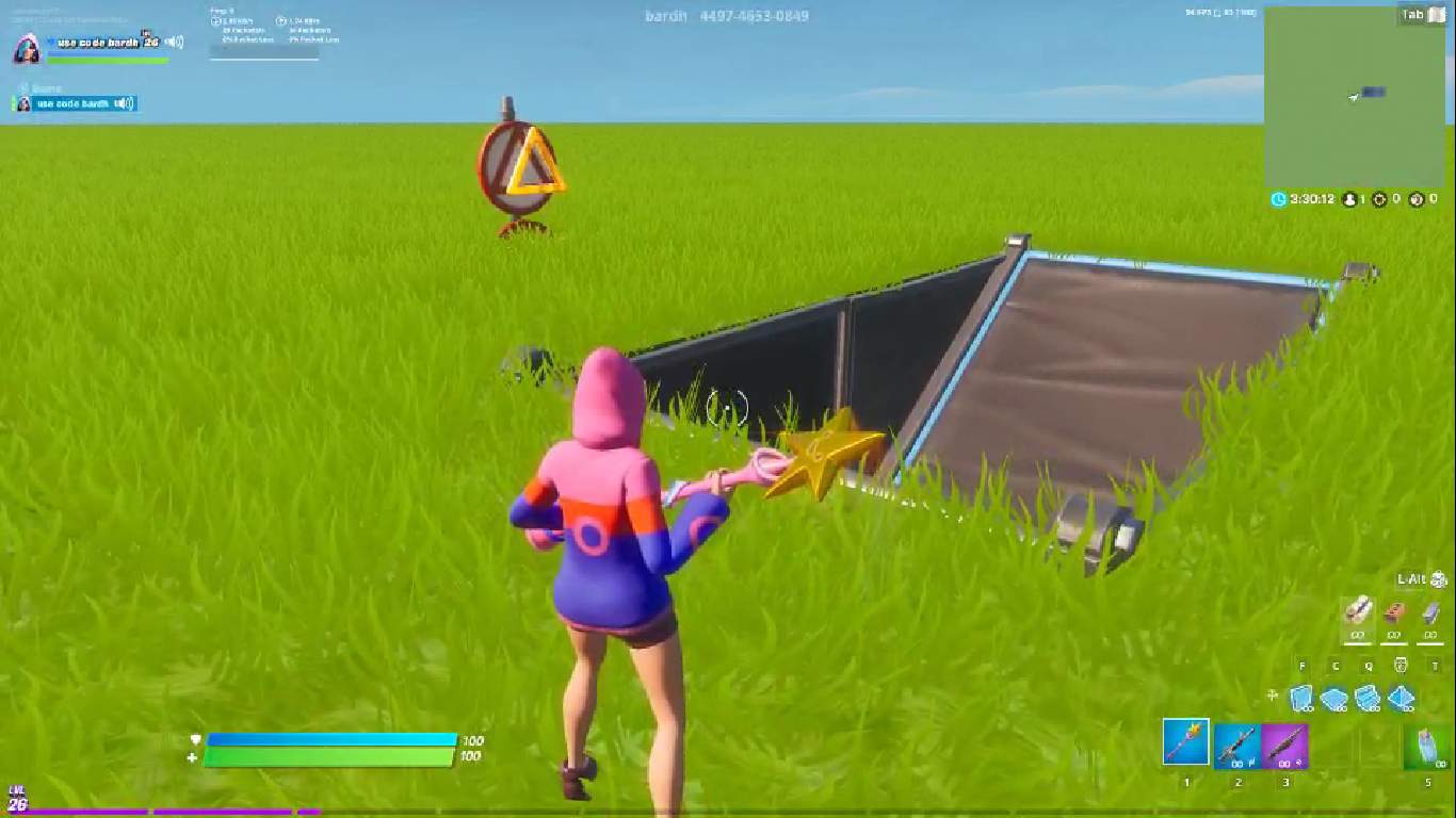 1V1 AUTO RESET BUILDS MAP