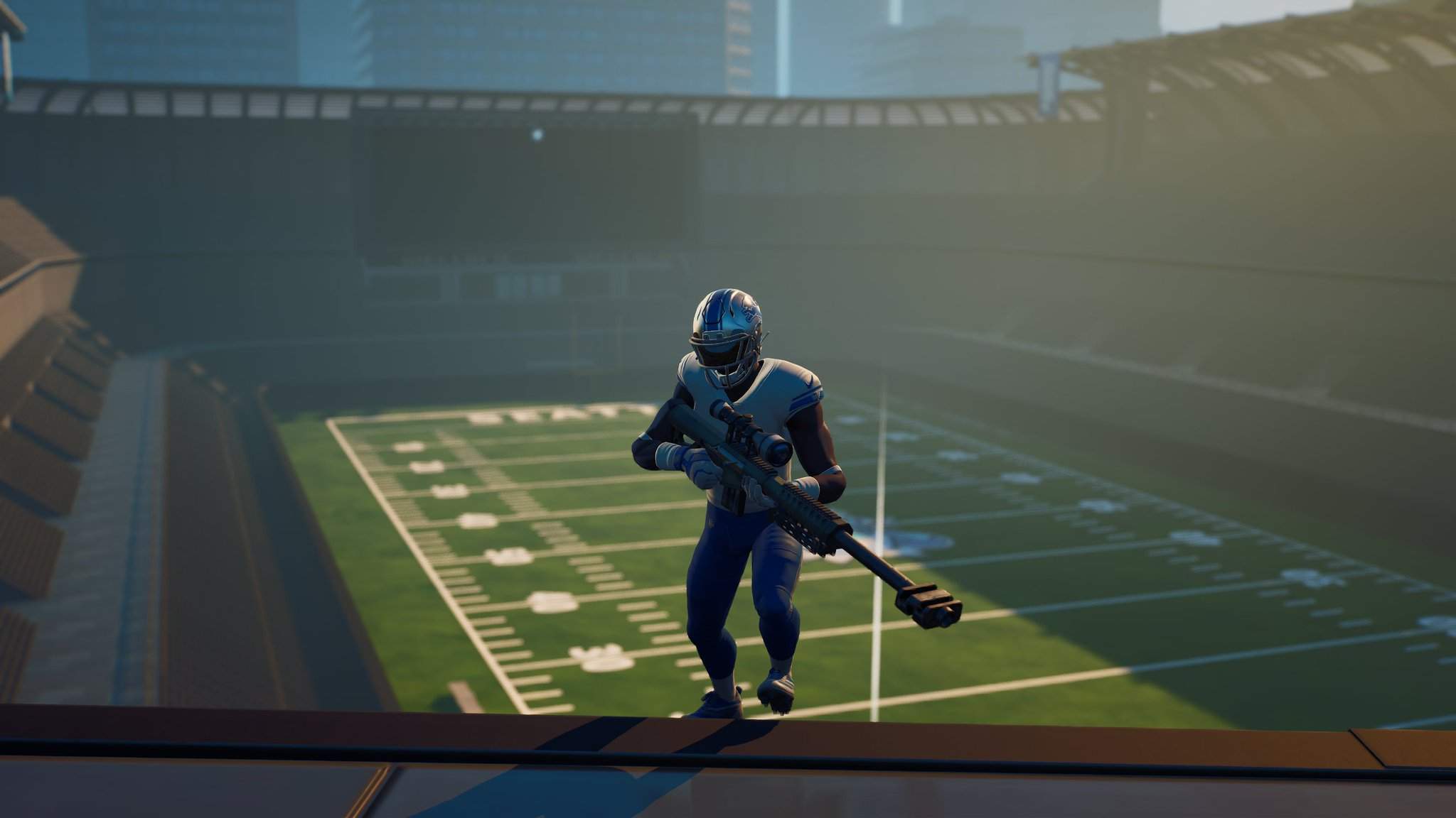 Abandoned Stadium One Shot