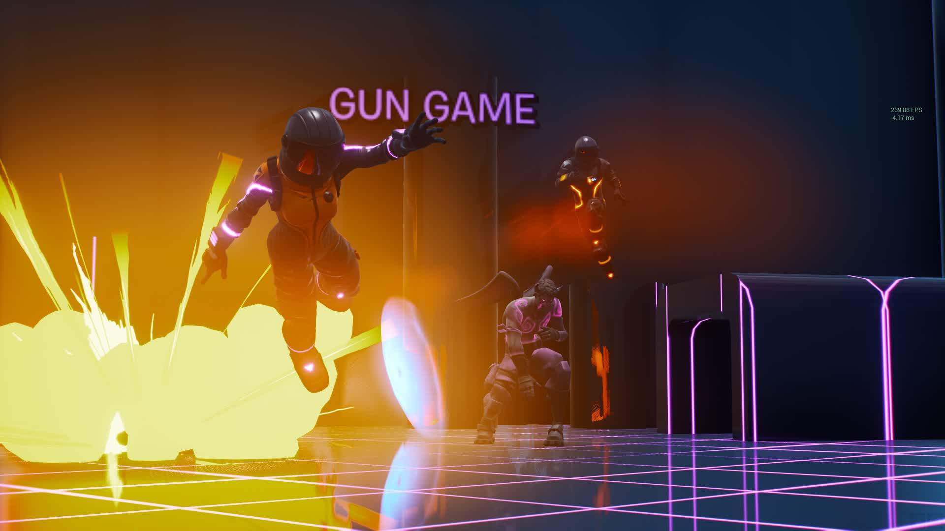 NEON CIRCLE GUN GAME