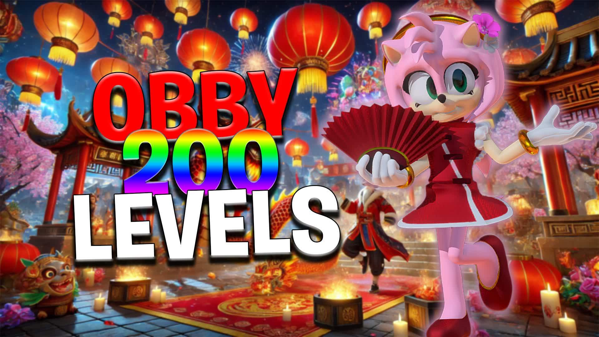 🌈 RAINBOW 200 LVL+ EASY OBBY PARKOUR 🌈