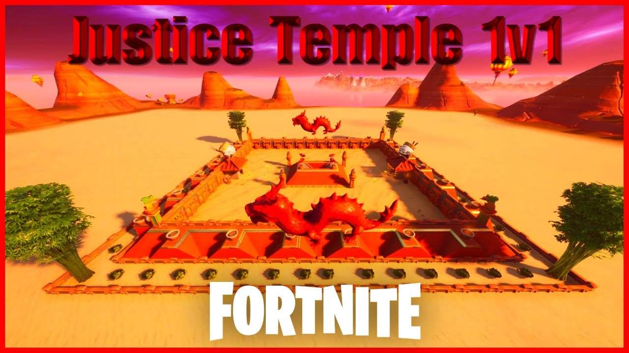 JUSTICE TEMPLE 1V1 MAP
