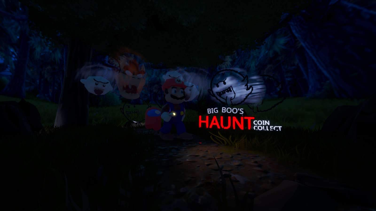 BIG BOOS HAUNT COIN COLLECT