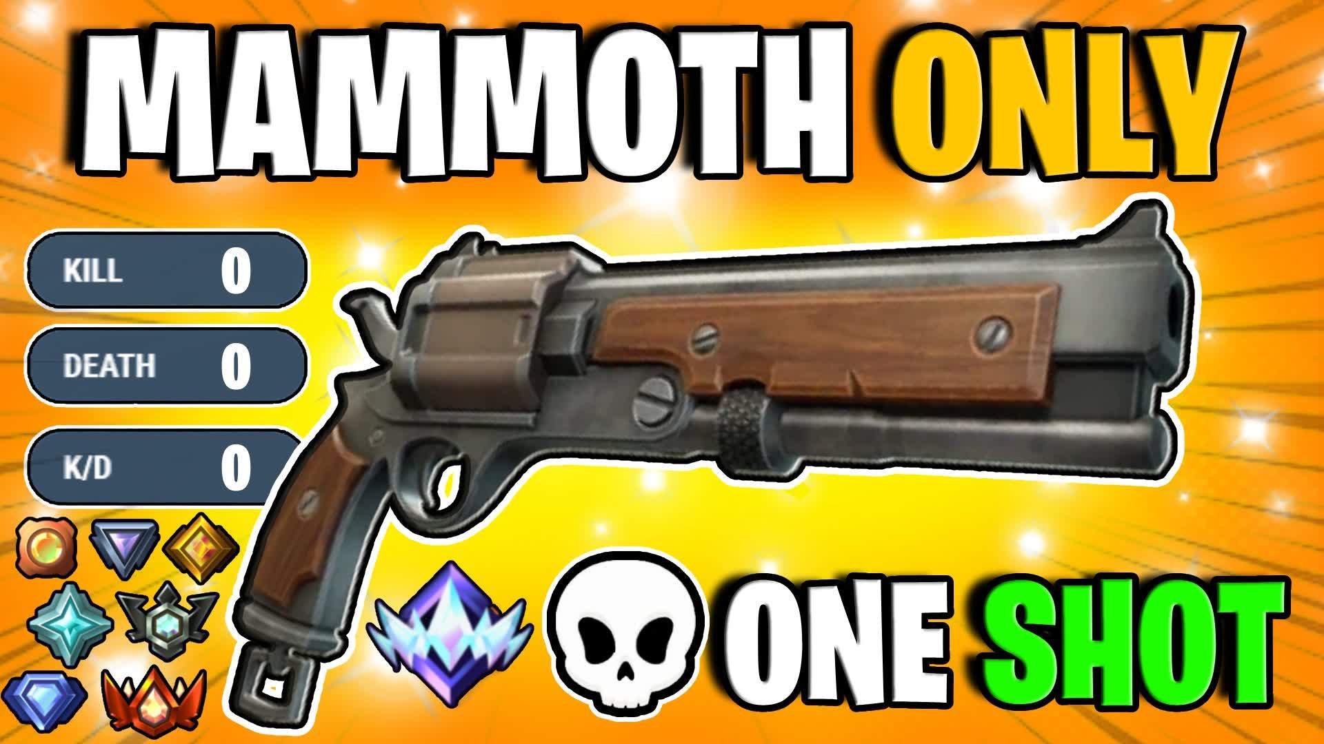 MAMMOTH PISTOL ONLY 🎯 ONE SHOT