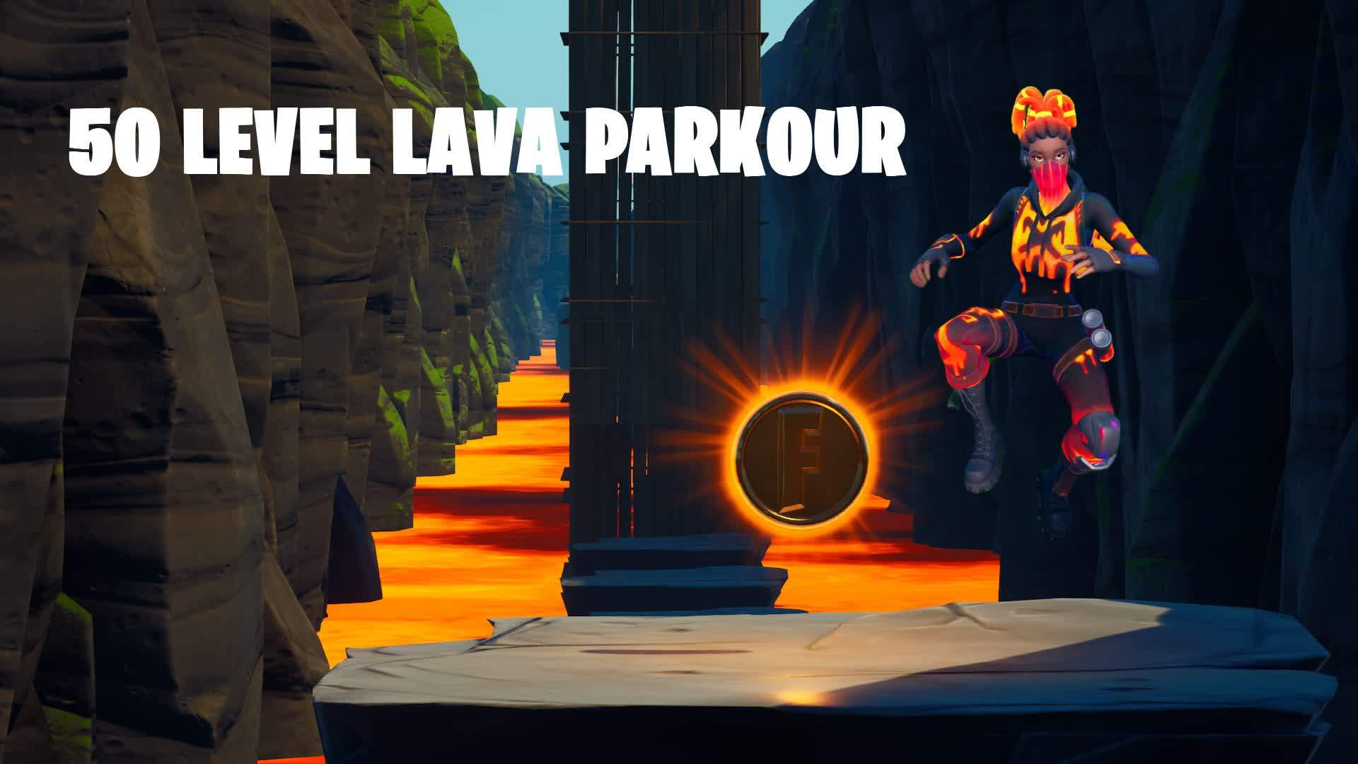 50 LEVEL LAVA PARKOUR