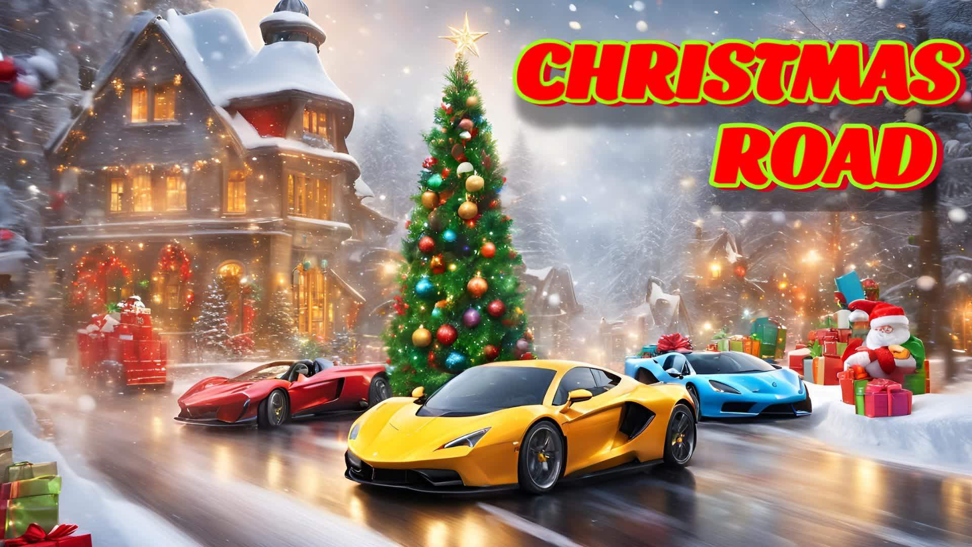 🎄THE CHRISTMAS ROAD🎄SANTA VEHICLE XMAS