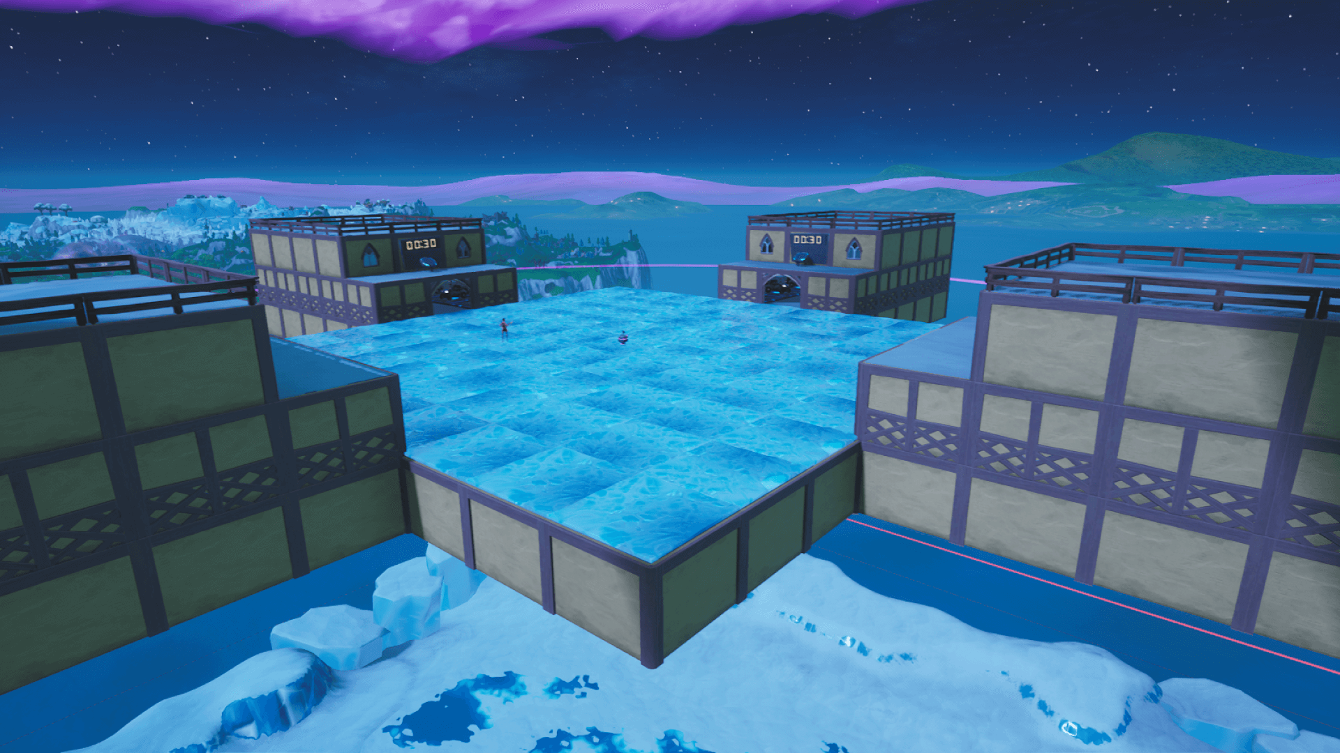 FORTNITE BUMPER CARS (ICE EDITION)