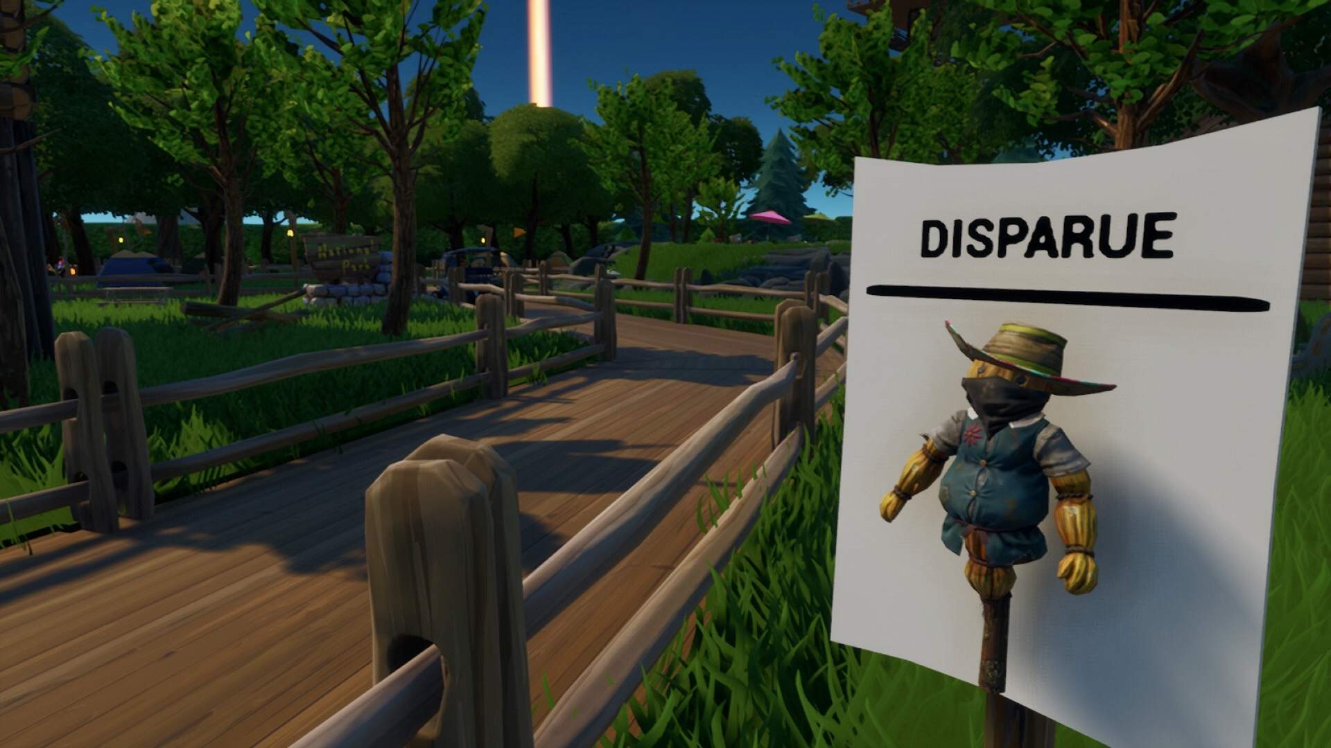 DISPARITION AU CAMPING