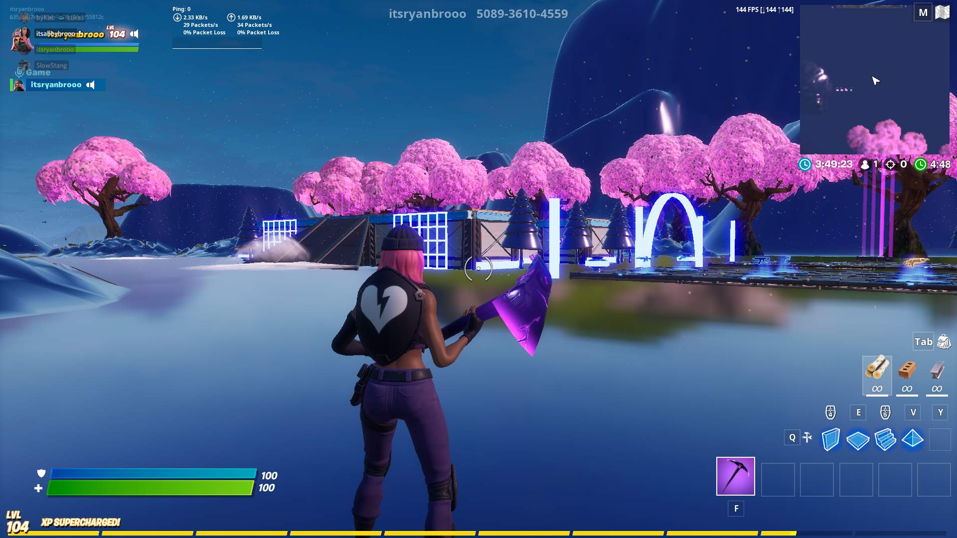 1v1 Above The Clouds Fortnite Creative Map Code