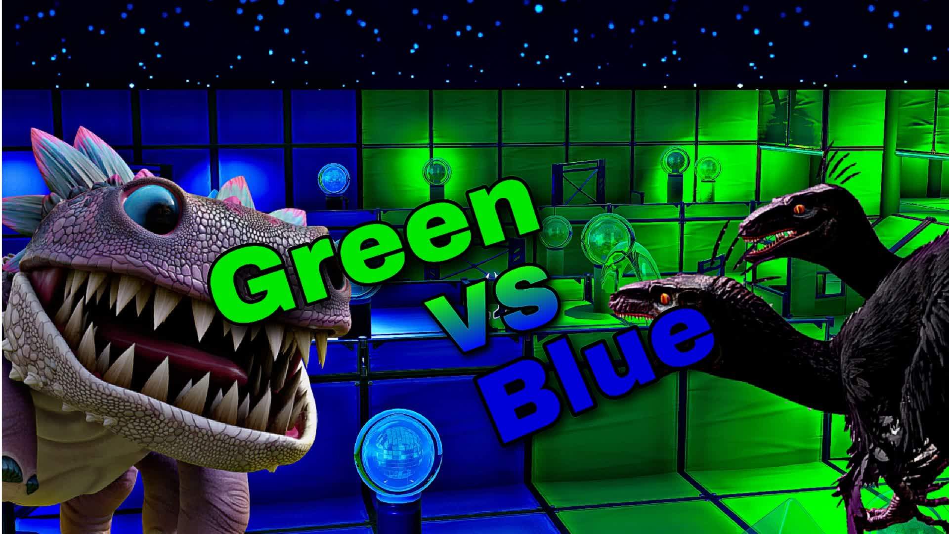 Green Vs Blue