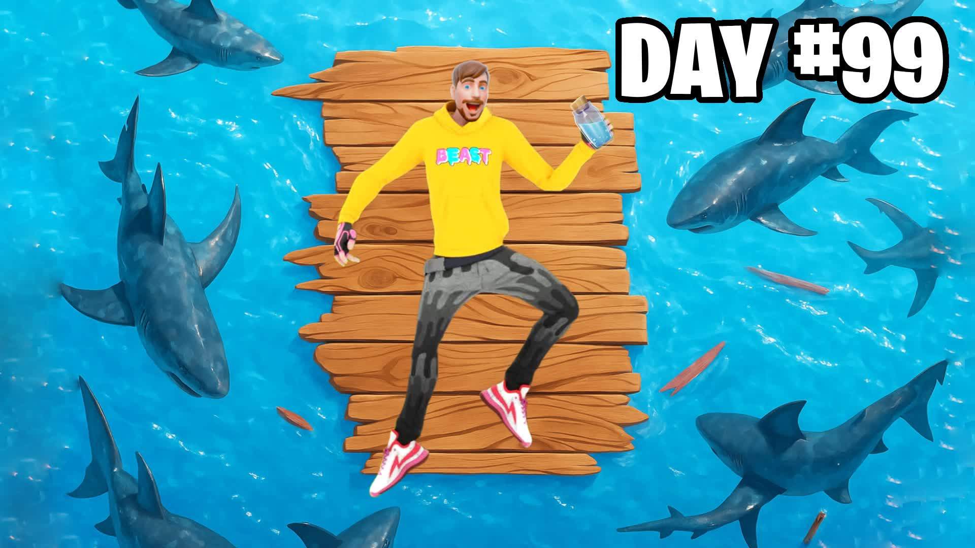 100 DAYS STRANDED AT SEA🦈