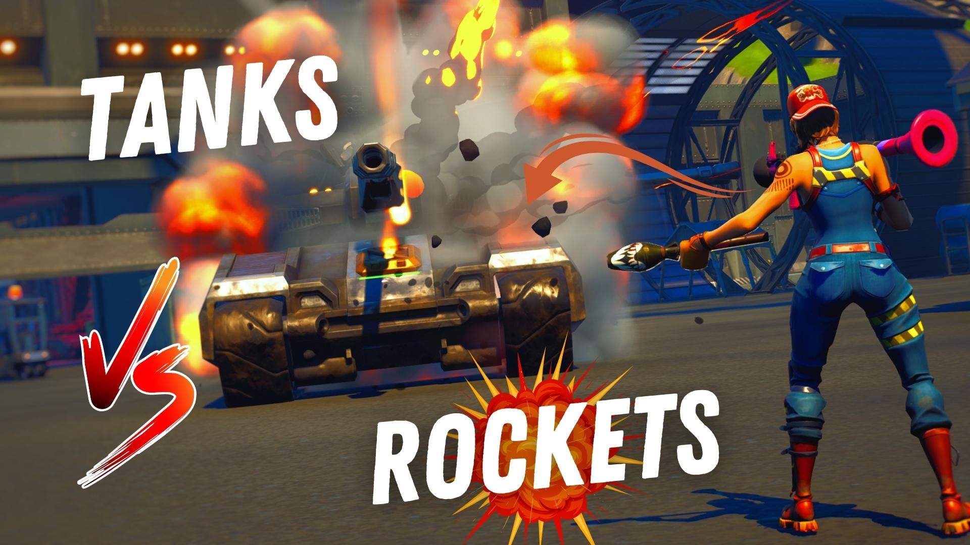 🛡TANKS VS ROCKETS💥