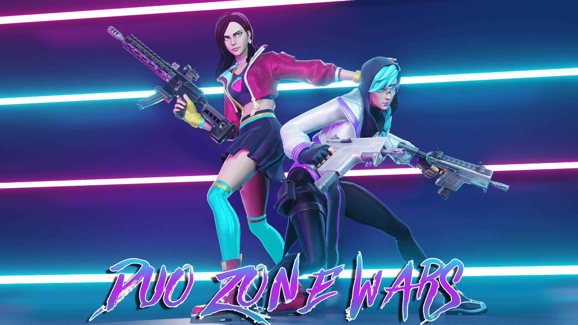 DUO ZONE WARS (WINTER ROYALE PRACTICE)