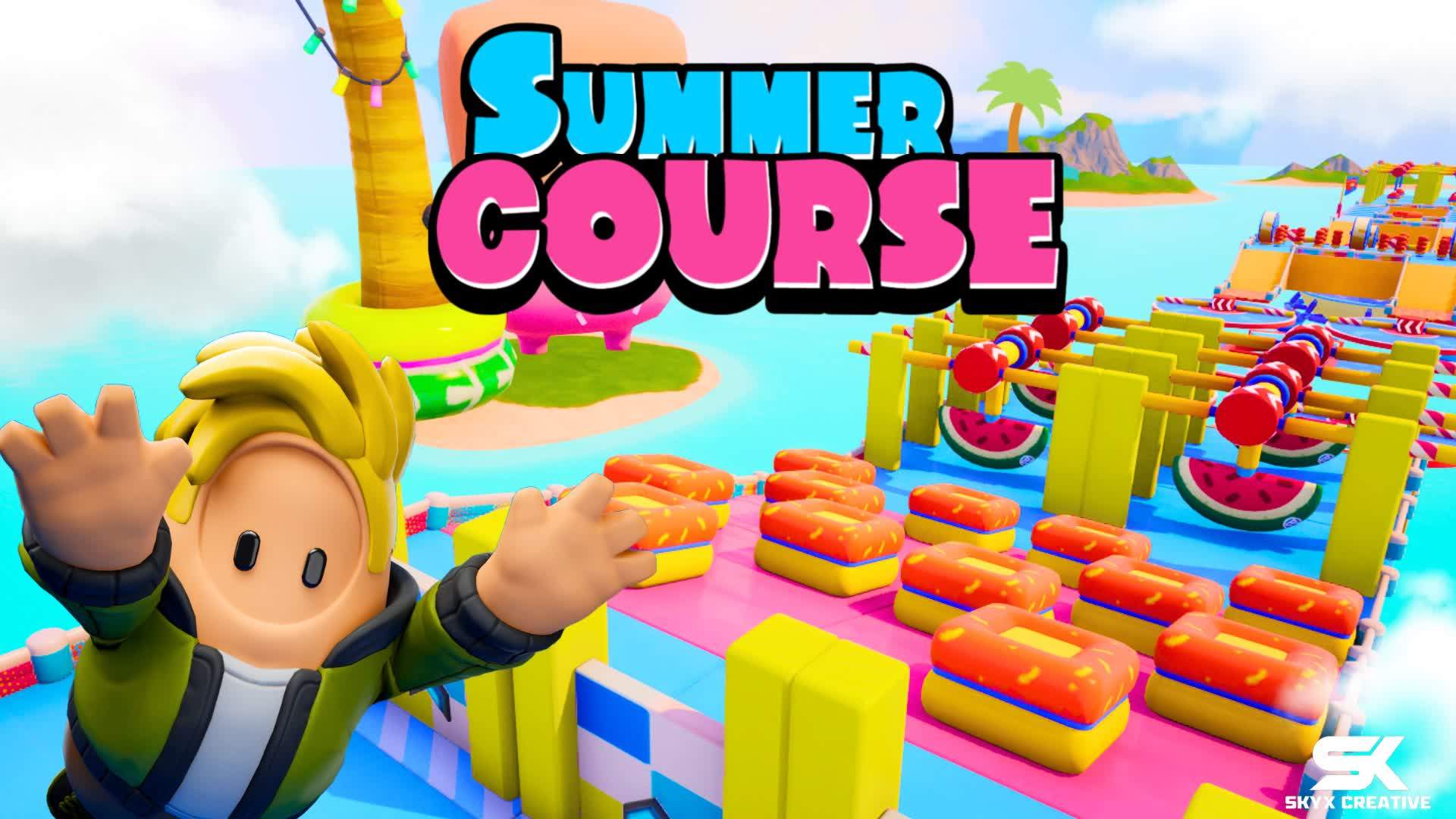 🌴SUMMER COURSE FALL GUYS🌴