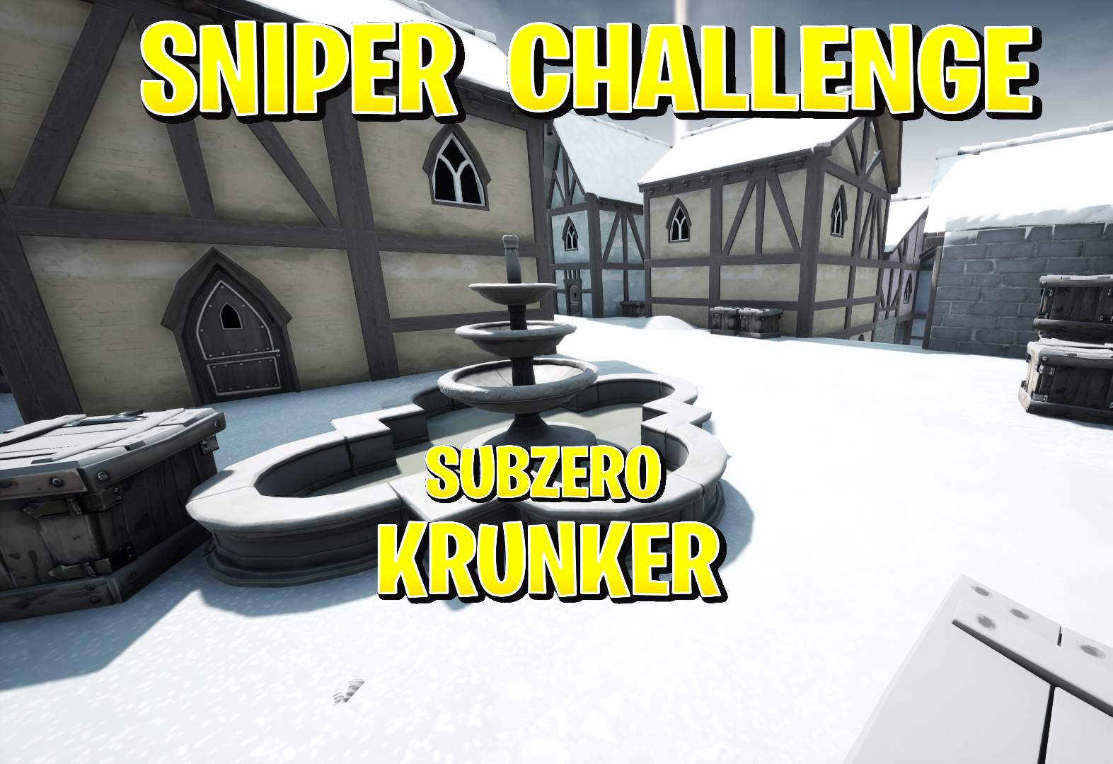 SNIPER CHALLENGE SUBZERO KRUNKER