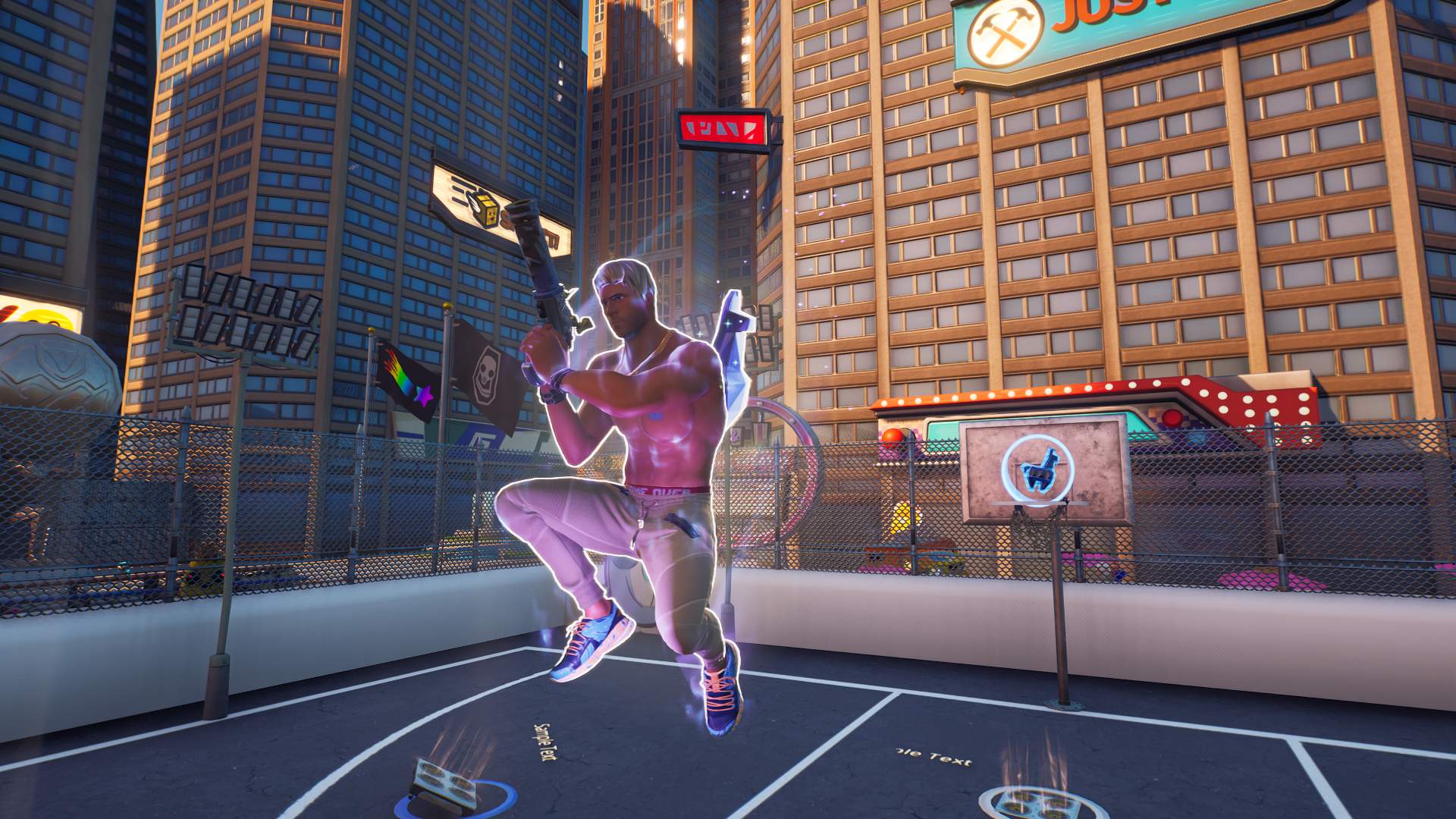 🏀FORTNITE 3ON3 FLINTKNOCK BASKETBALL🏀