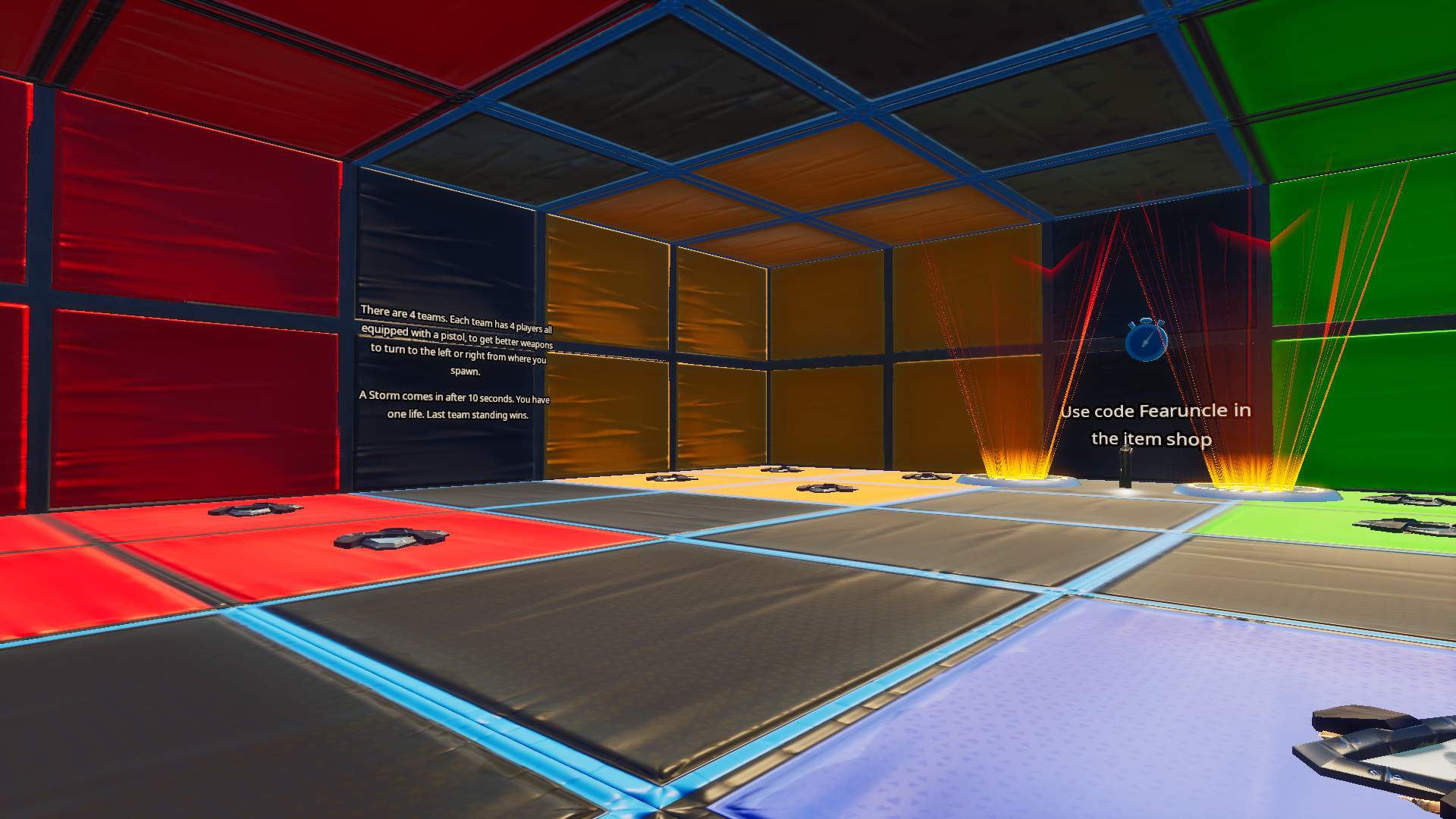 Fearuncle's 4 corners of mayhem