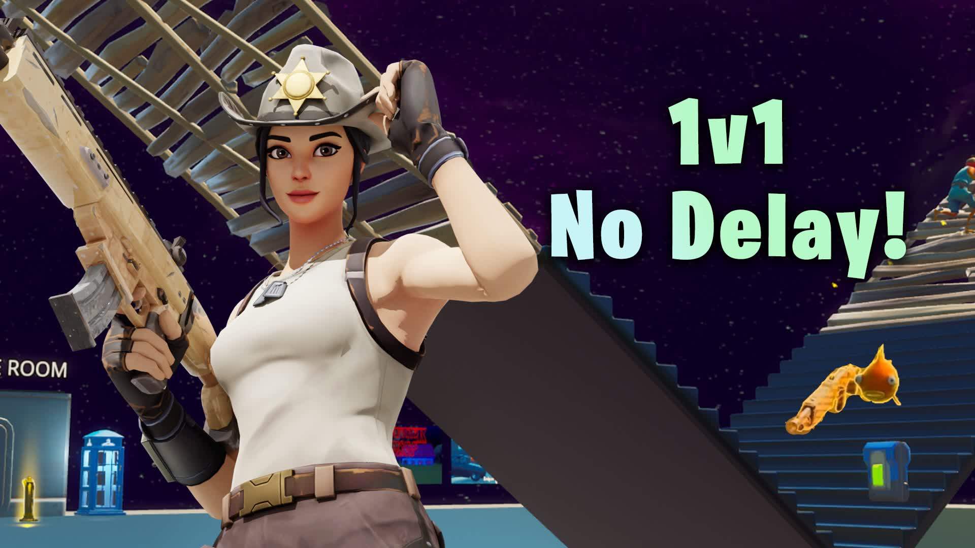 The Goofiest 1v1 map (No Delay) !