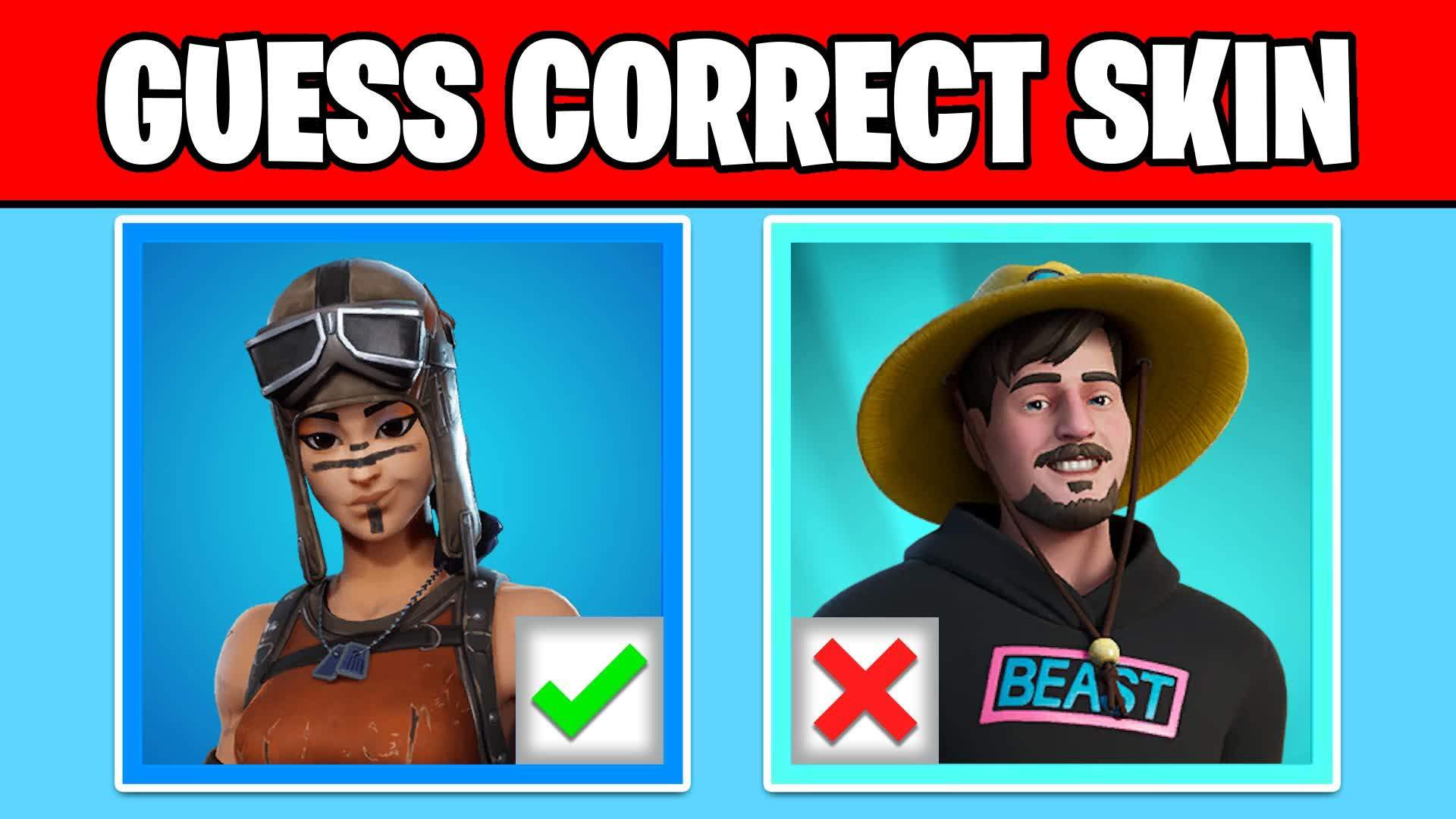 GUESS THE CORRECT SKIN 🔎