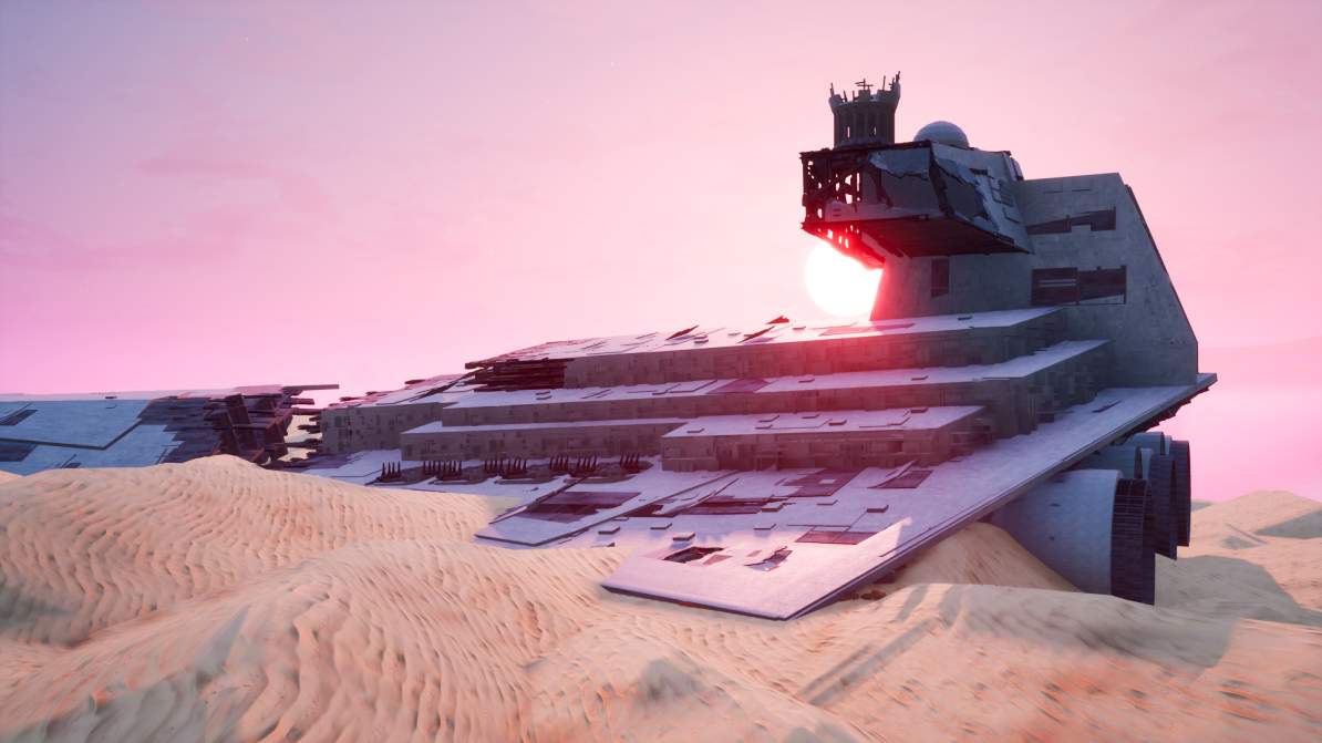 DESTROYER STELLAIRE - ÉPAVE