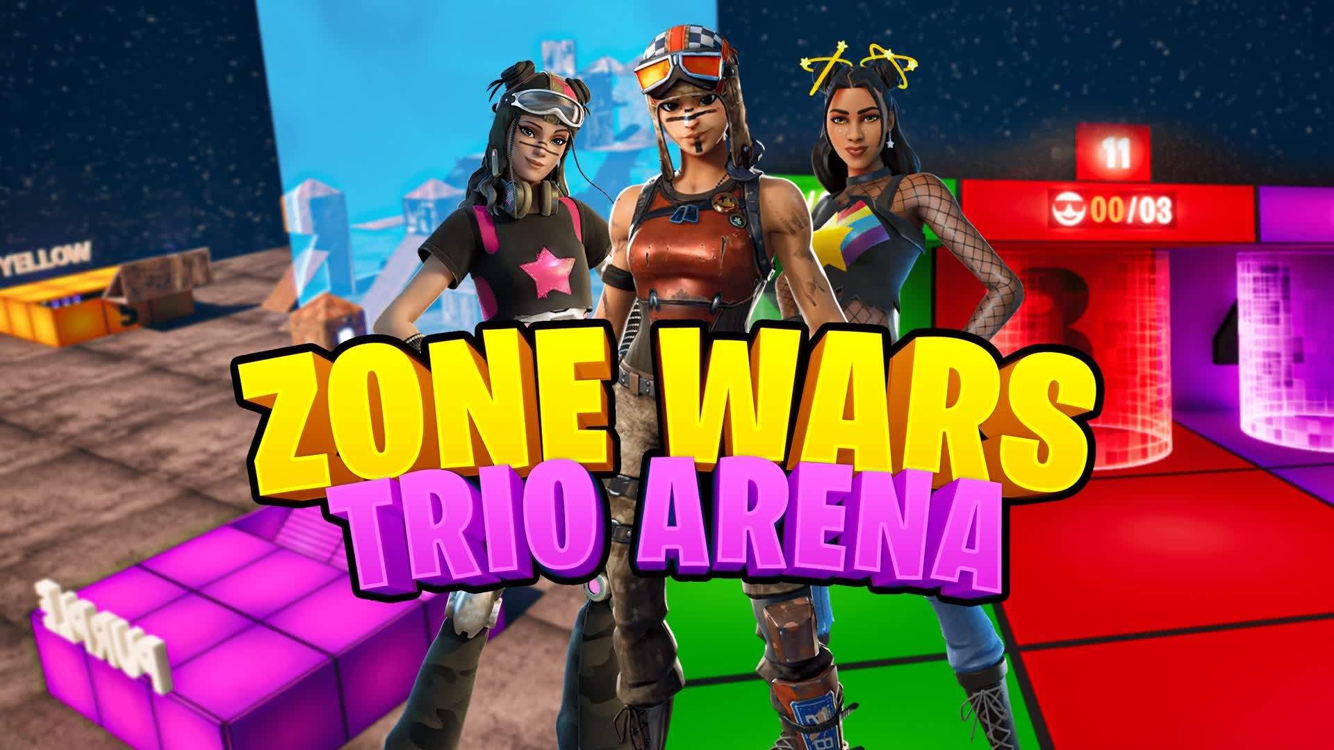 ⭐ZONE WARS TRIO ARENA⭐