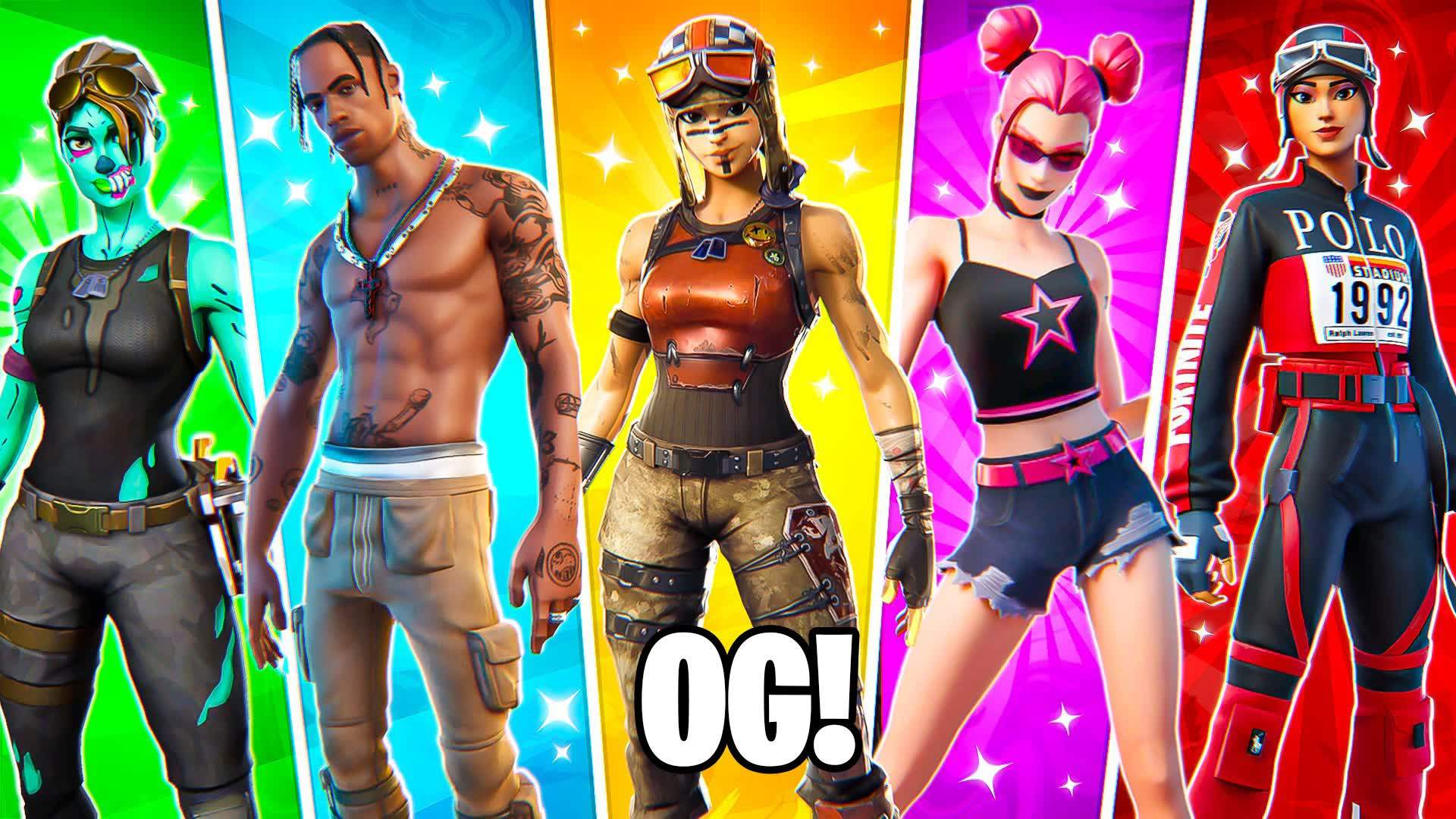 ⭐OG ALL SKINS FFA⭐