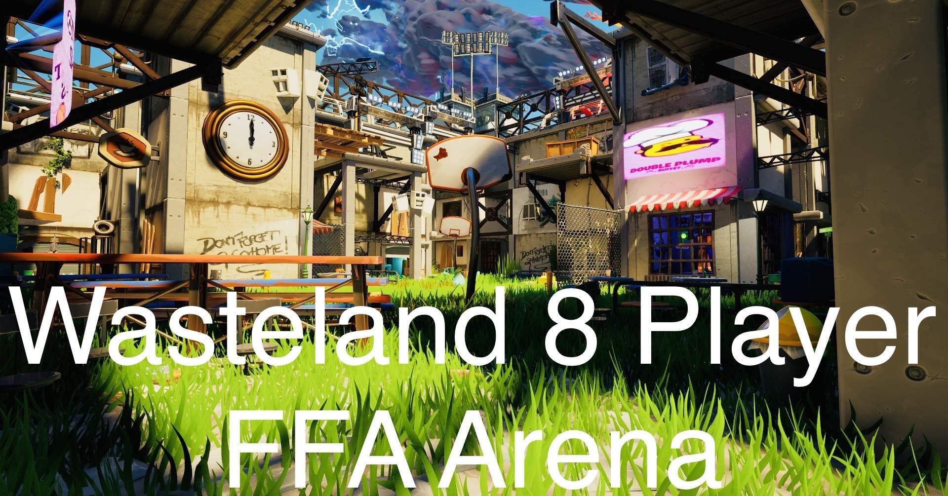 Wasteland 8 Player FreeForAll Deathmatch