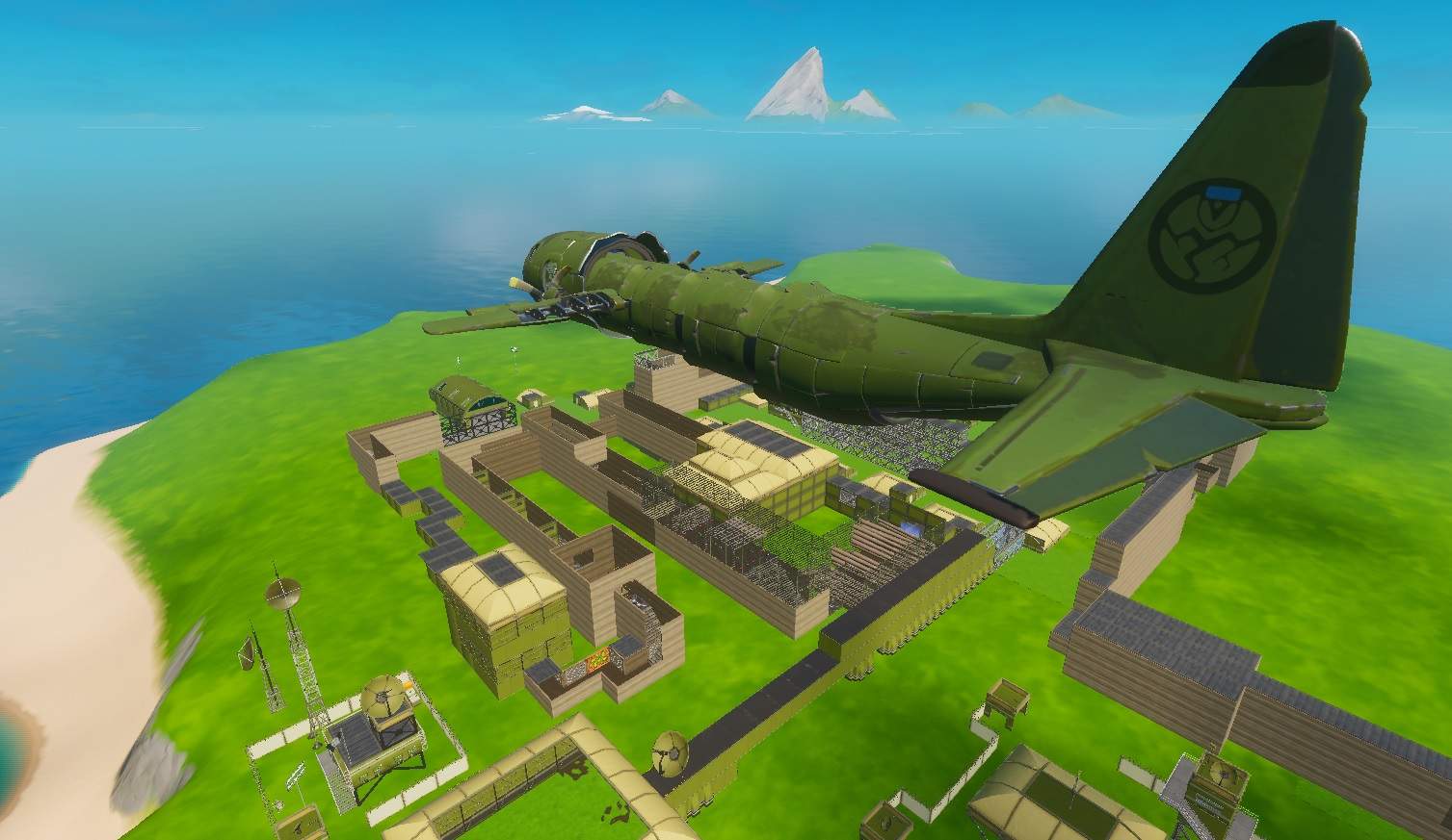 Deathrun Base Militaire Jalf Fortnite Creative Escape and Adventure Map Code