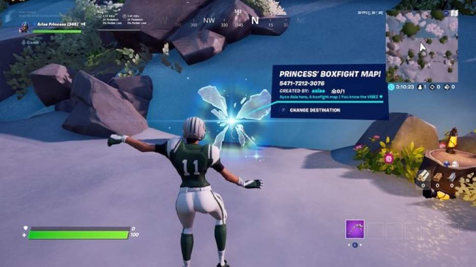 PRINCESS' BOXFIGHT MAP!