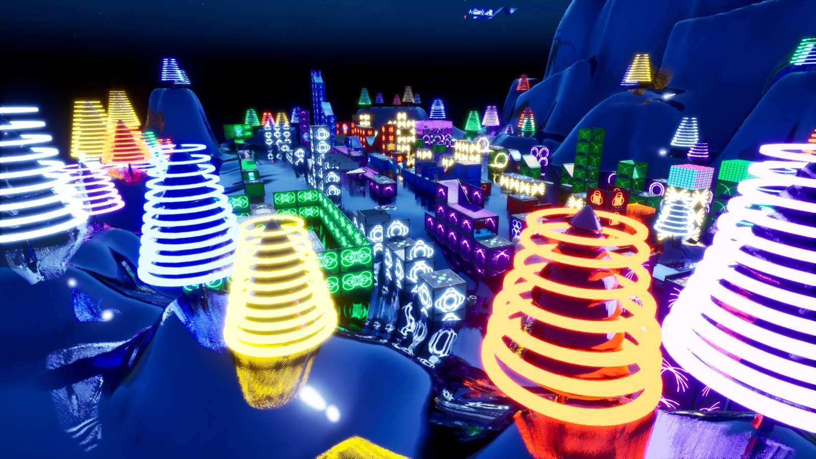 100 LEVEL *NEON NIGHT* DEFAULT DEATHRUN