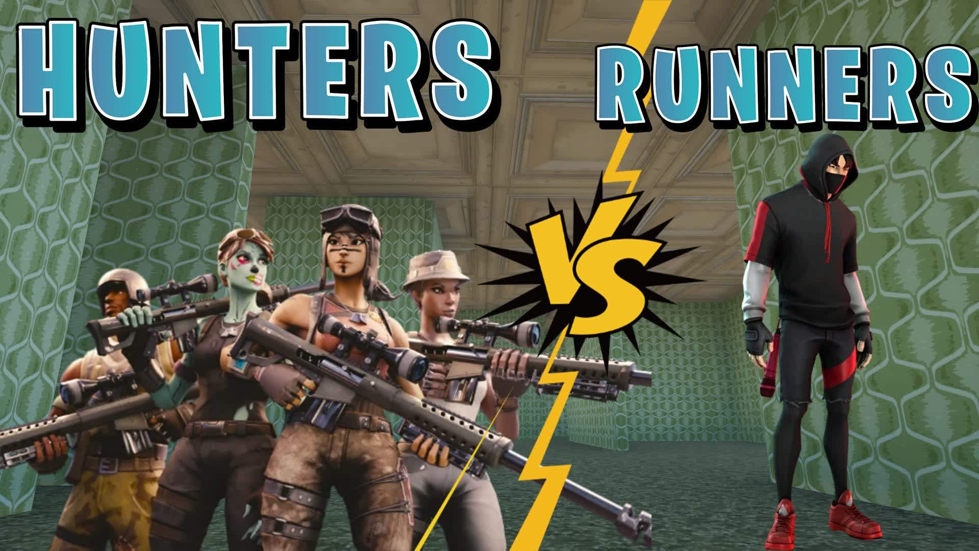 BACKROOMS 2.0 | HUNTERS VS RUNNERS