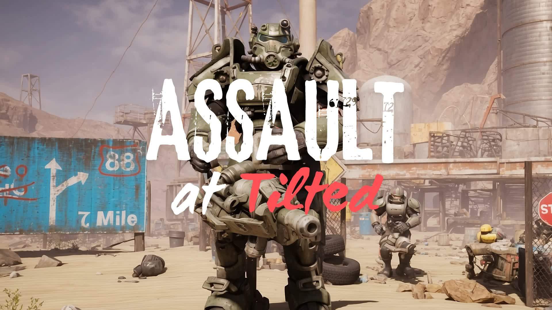 ASSAULT AT TILTED TOWERS (FALLOUT)