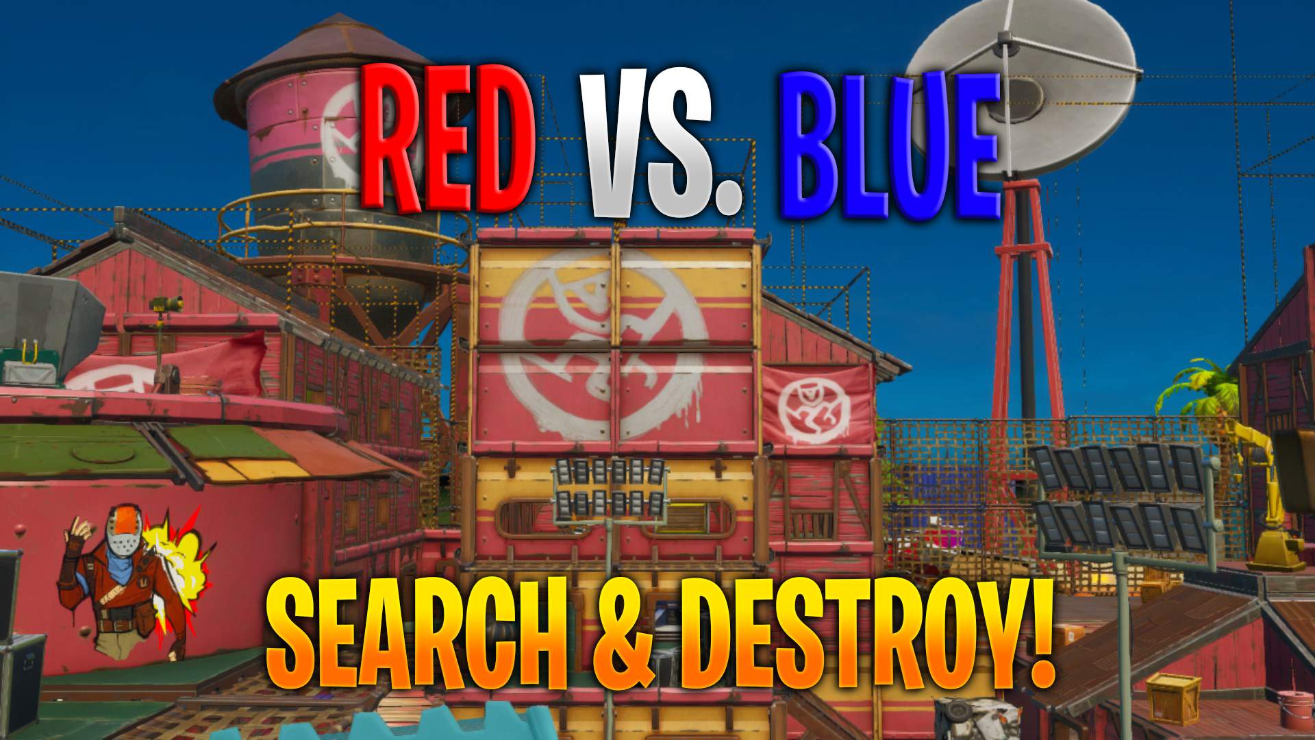 RED VS. BLUE SEARCH & DESTROY!