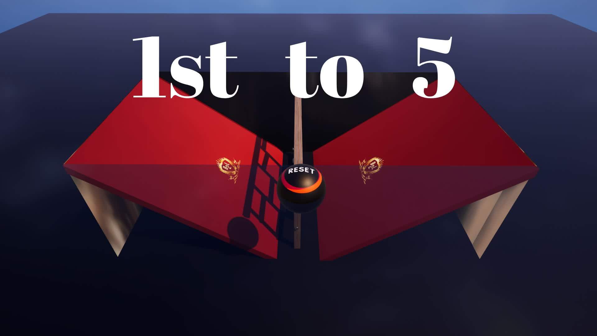 1v1 (1st to 5 elims wins)