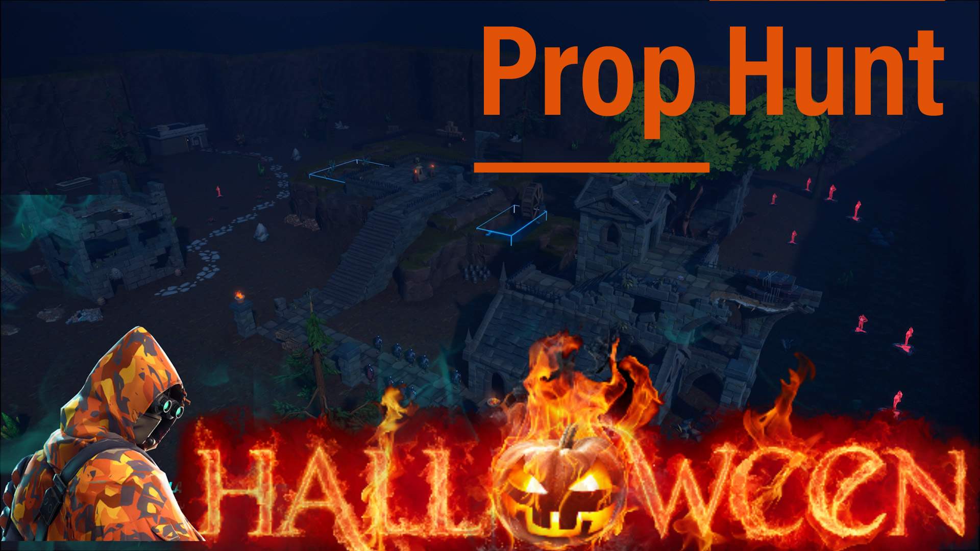 Reboot With Van Hallowen Prop hunt 🎃