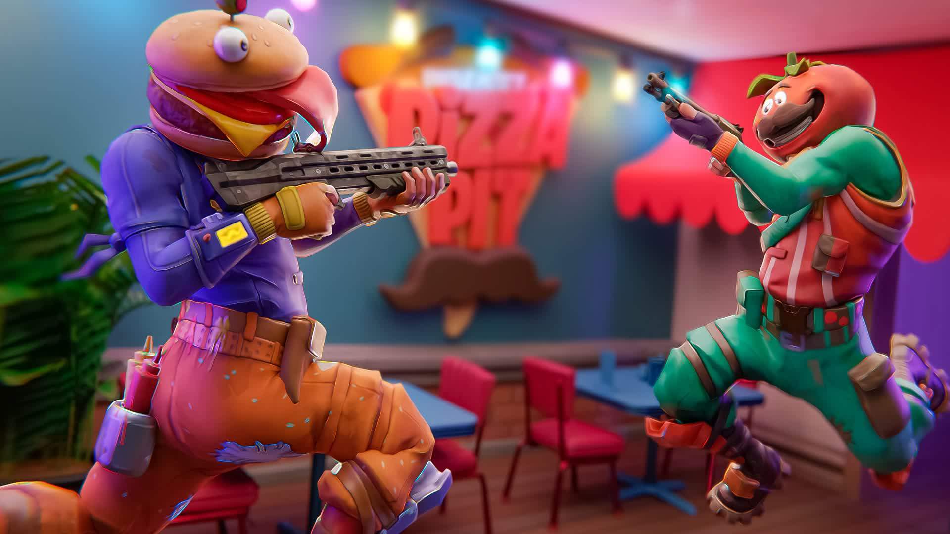 🍔 BEEF BOSS 1V1 BUILD FIGHTS [0 DELAY]