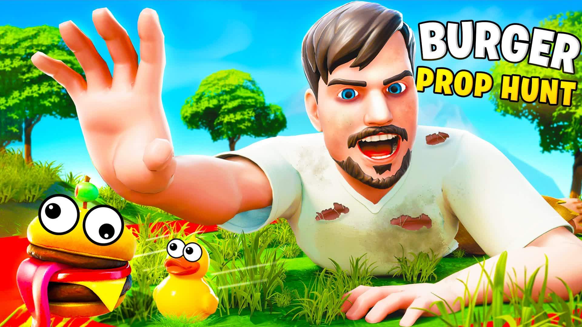 MRBEAST BURGER 🍔 PROP HUNT
