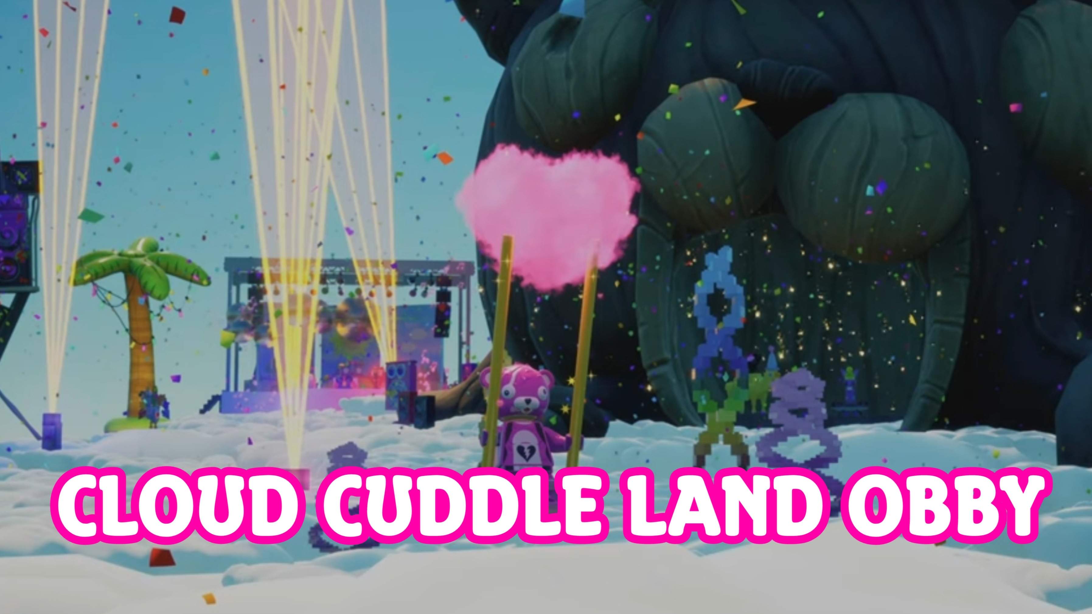 Cloud Cuddle Land Obby