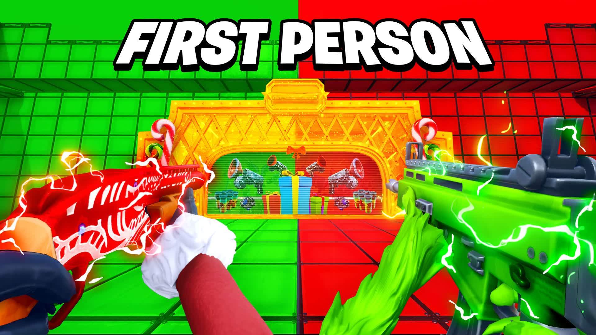 FIRST PERSON 🎅 SANTA VS GRINCH 🐸