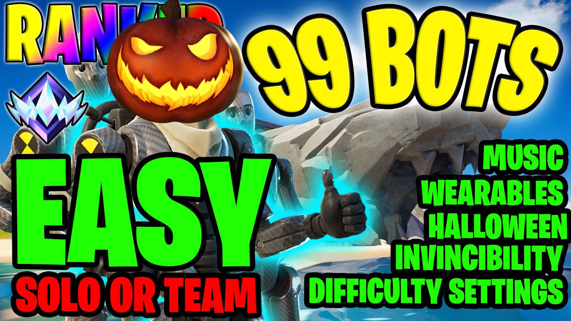 RANKED 99 BOTS EASY MODE π€ THE SHARK