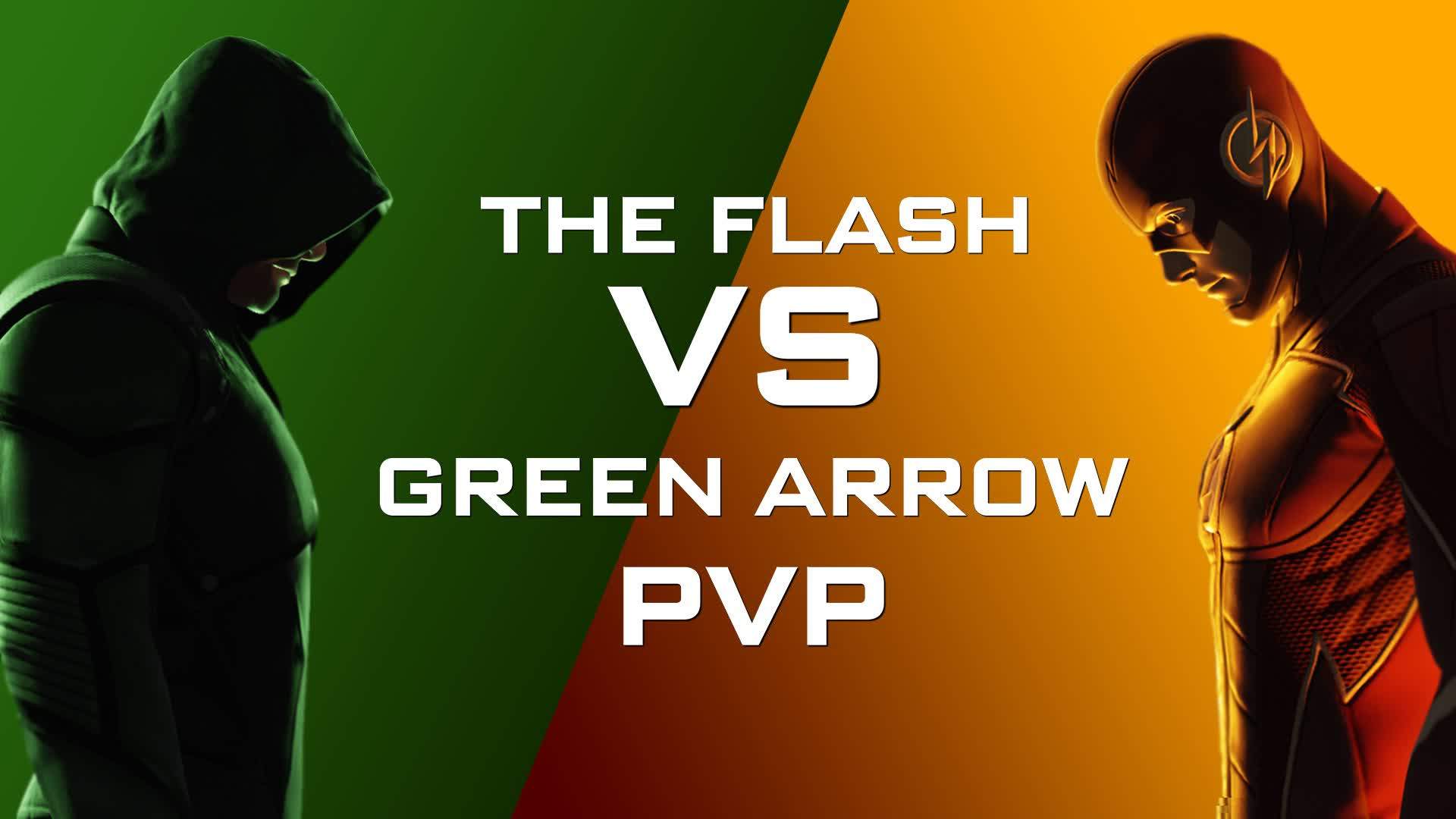 The Flash Vs The Green Arrow
