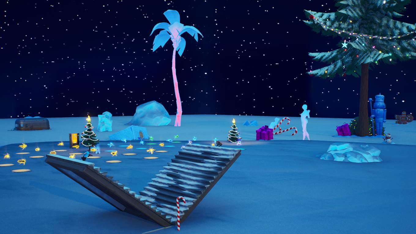 ❄🎄DEFAULT SNOW 1V1☃❄