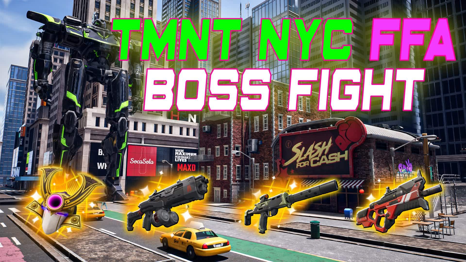 TMNT NEW YORK CITY FFA BOSS FIGHT