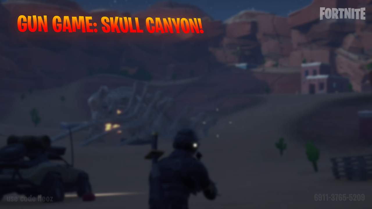 GUN GAME: SKULL CANYON! ❤