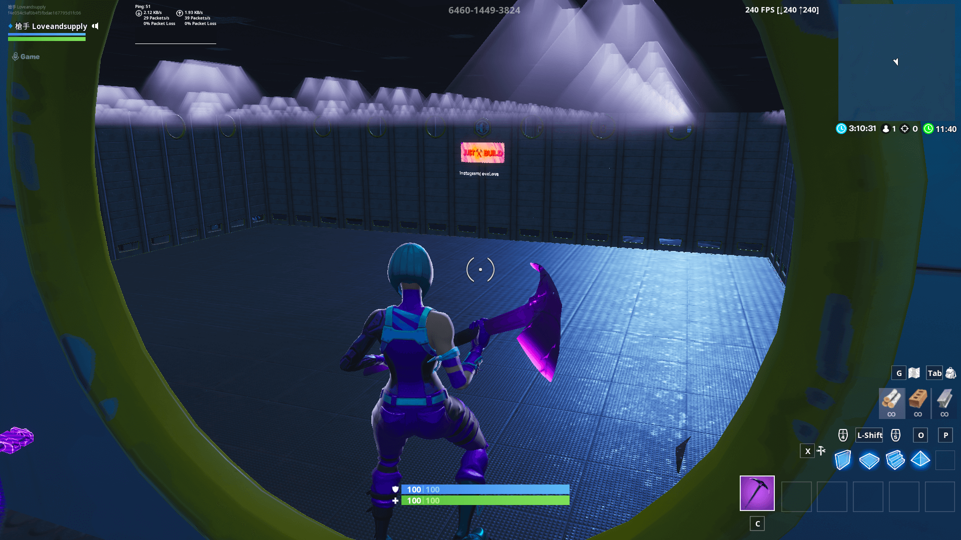 LOVE'S OFFICIAL BOX FIGHTING FACILITY