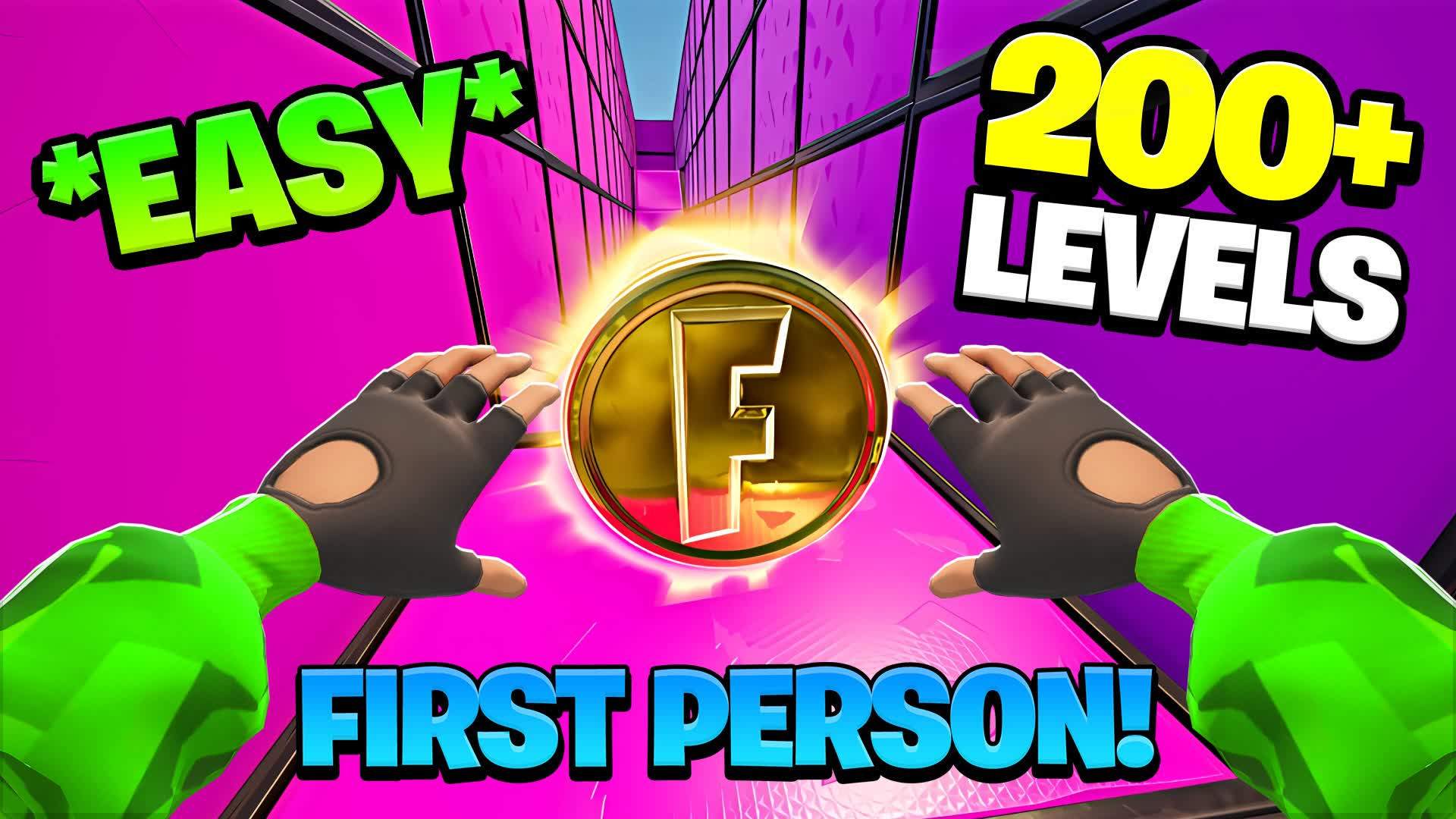 NEW FIRST PERSON PARKOUR COIN 200+ EASY
