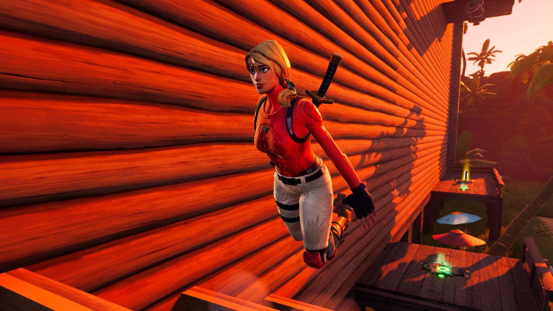 Summer Beach Wall Parkour