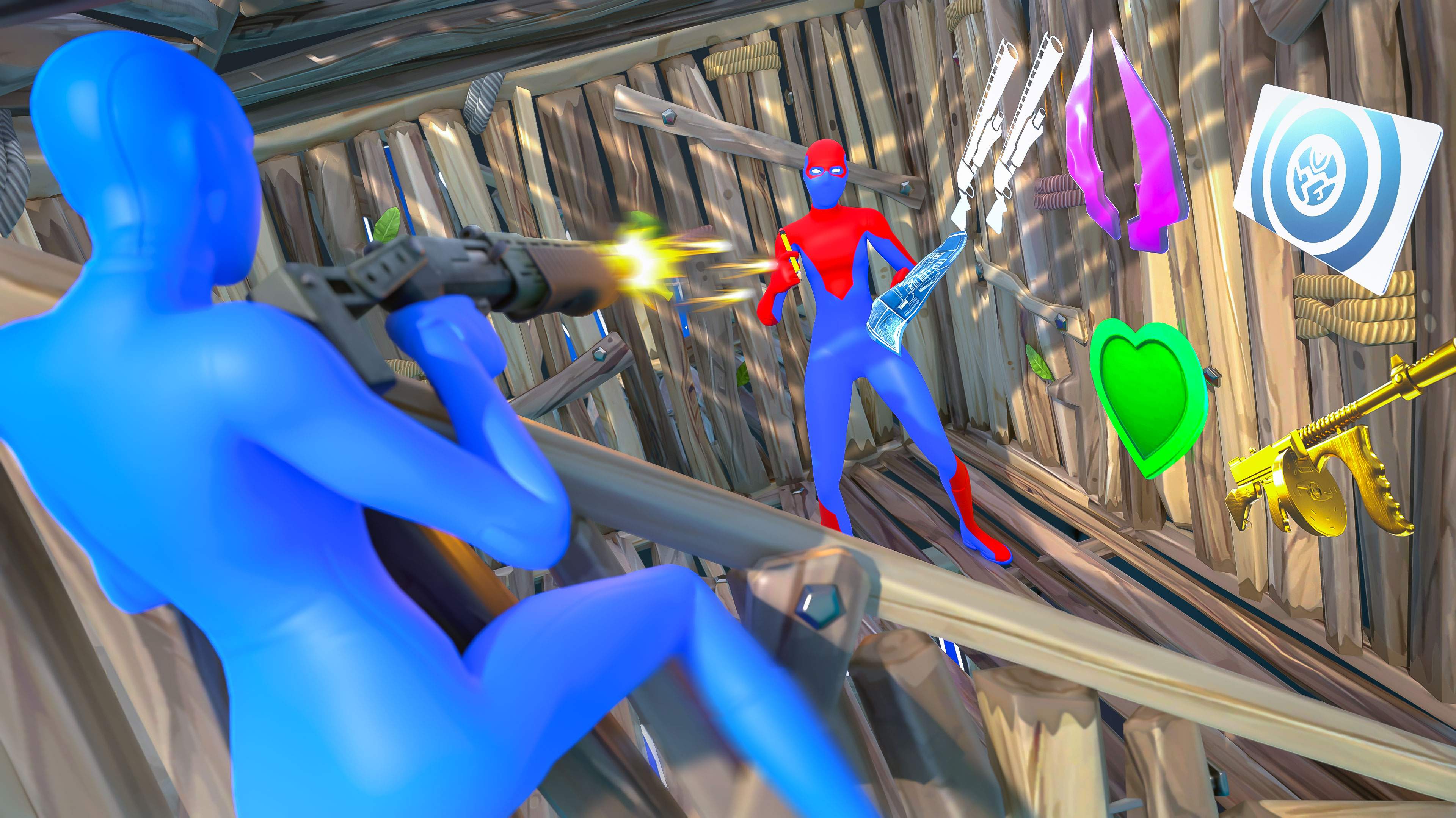 🦸 HEROES PIECE CONTROL 1v1 🎯