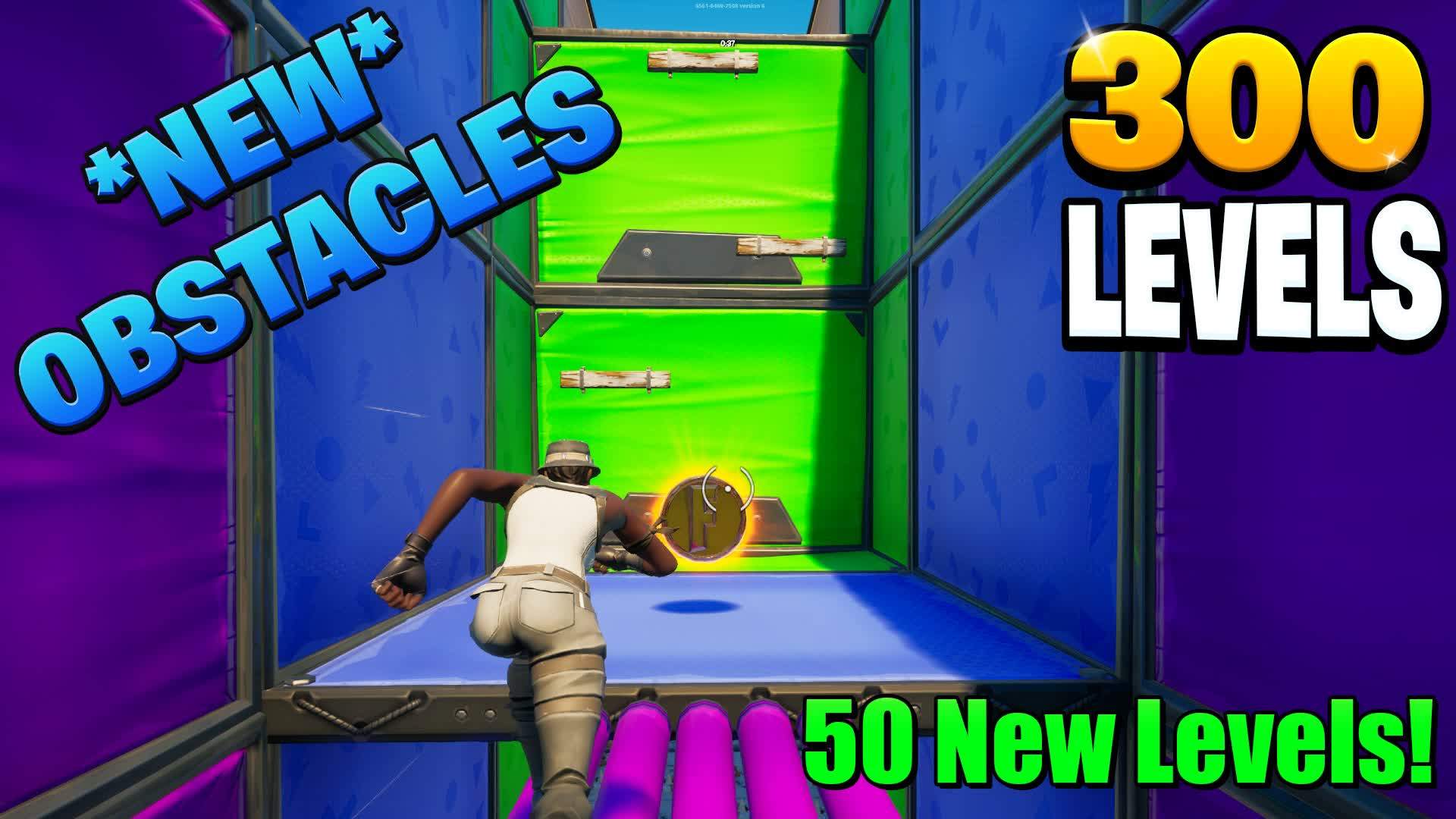 300+ Level Rainbow Deathrun🌈