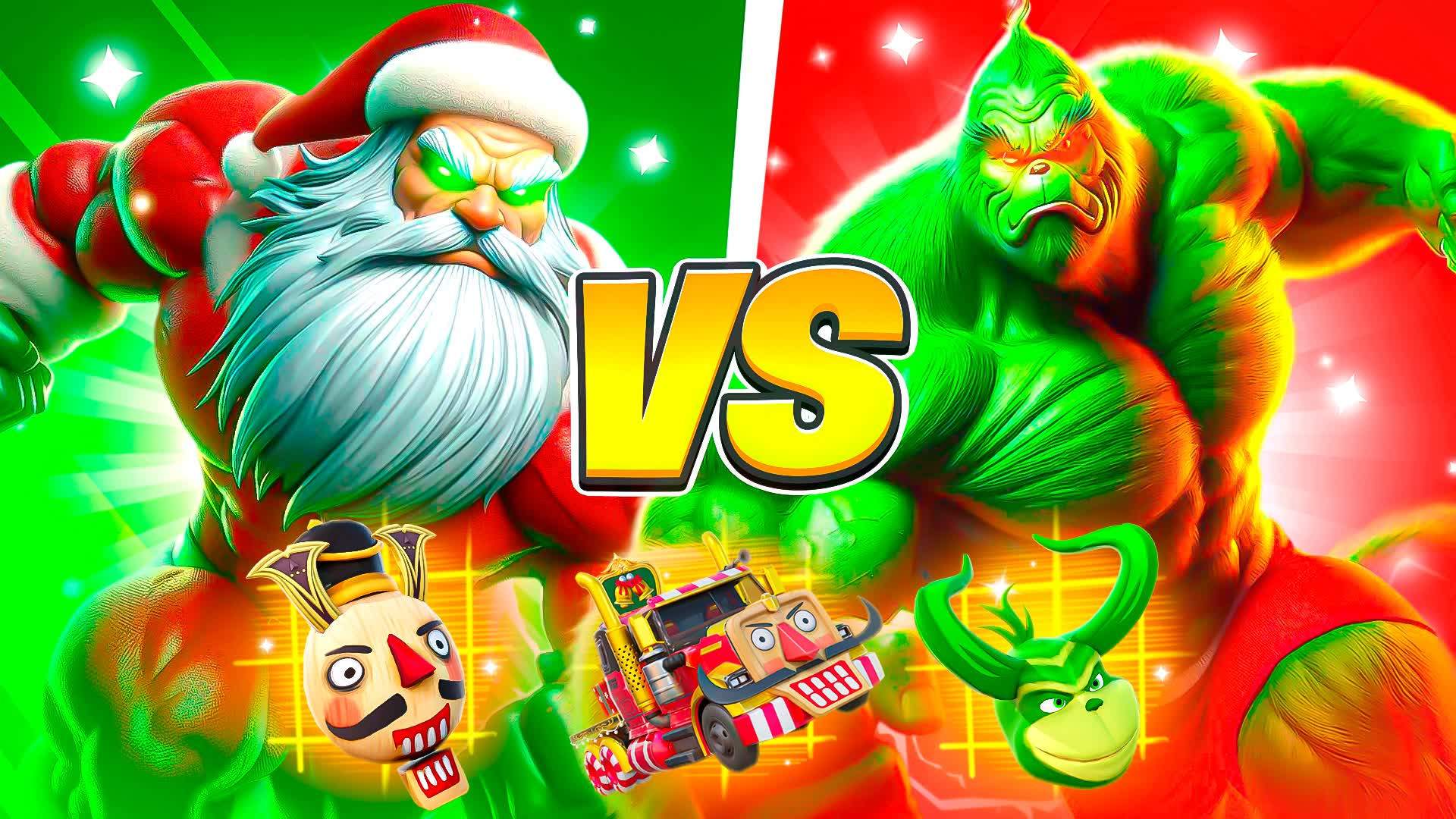 🎅 SANTA VS GRINCH 🐸